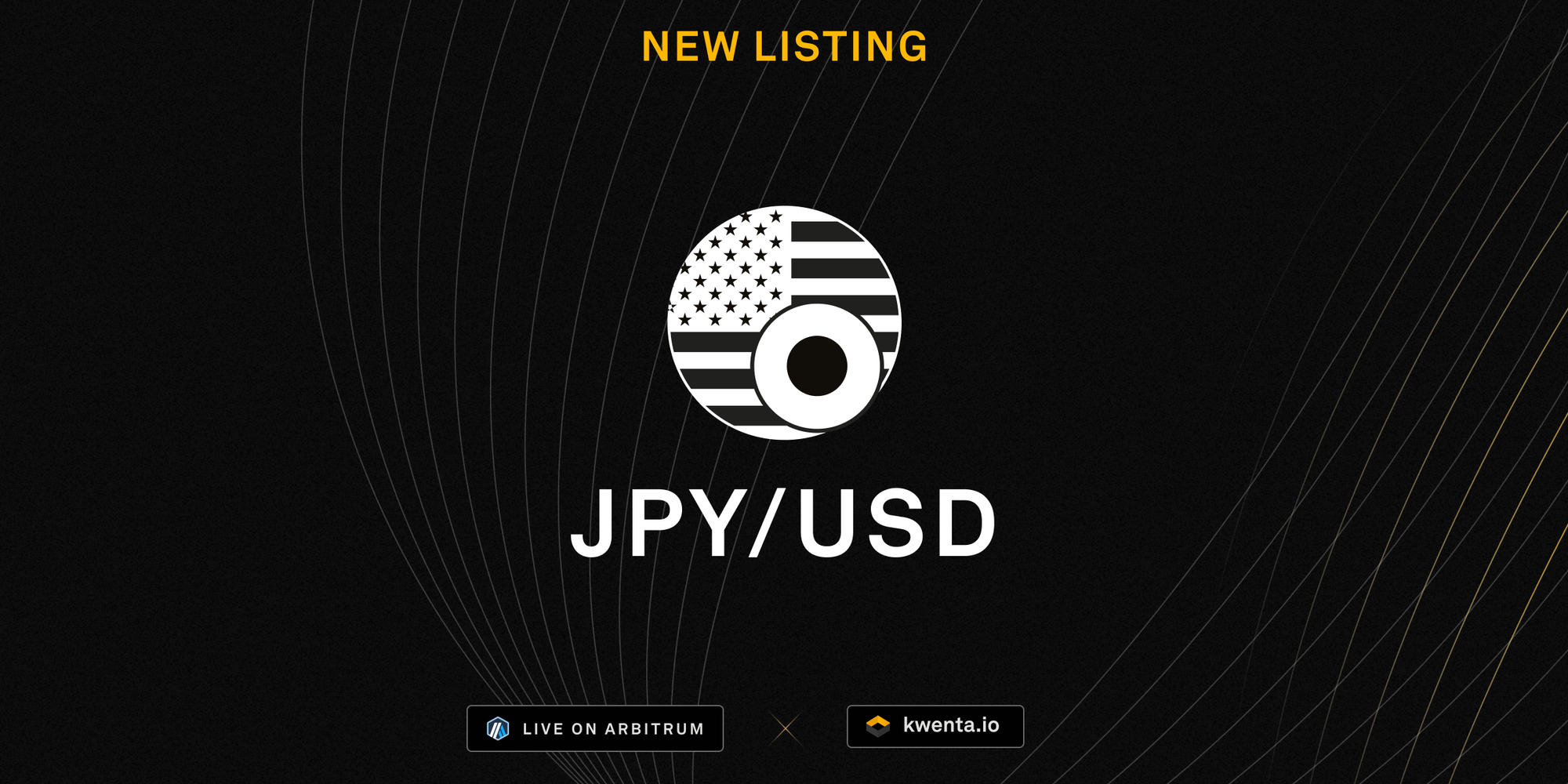 Kwenta Lists Japanese Yen on Arbitrum