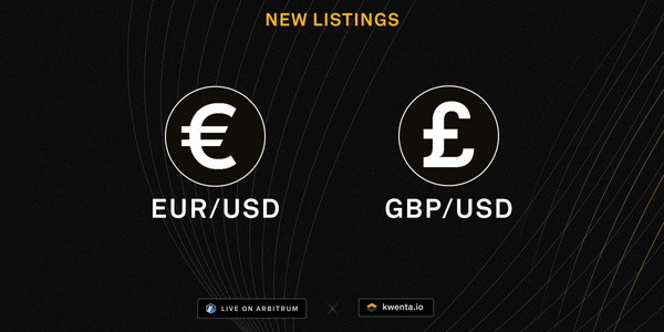 Kwenta Lists EUR and GBP on Arbitrum