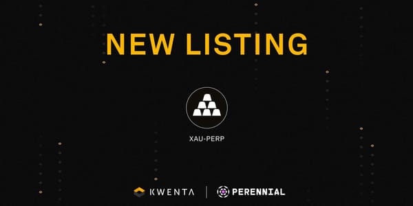 Kwenta Lists Gold on Arbitrum