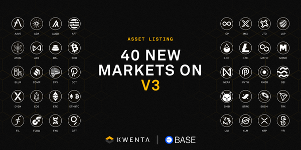 Kwenta Lists 40 New Markets